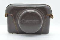 【希少　美品】 カメラケース Canon 革ケース レザーケース レトロ #2309M-084