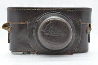 【外観美品 希少】E.LEITZ WETZLAR Leica 純正カメラケース レンジファインダーカメラ用 ライカ #2309M-077
