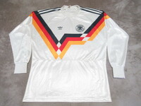 【正規品】 西ドイツ代表 1990年 ホーム用 長袖 Mサイズ 西ドイツ製 イタリアワールドカップ時