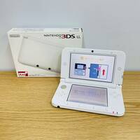 任天堂　Nintendo 　3DS LL 　SPR-001 　箱あり 初期化済み　 i17897 　コンパクト発送