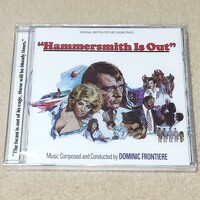 新品廃盤1000枚限定　DOMINIC FRONTIEREドミニク・フロンティア　/ HAMMERSMITH IS OUT　輸入　CD サントラ　サウンドトラック　soundtrack
