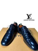 【本物保証】希少サイズ ◆LOUISVUITTON ルイヴィトン◆パンチング ローファー ビジネスシューズ 革靴 MT 0165 サイズ10 29cm相当