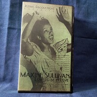 VHS マキシンサリヴァン　MAXINE SULLIVAN LOVE TO BE IN lOVE 現状品