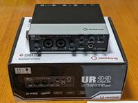 【送料無料・中古良品」Steinberg UR22 USB 2.0 Audio インターフェース