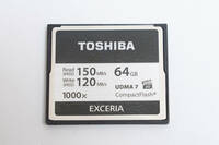 #21b TOSHIBA CFカード コンパクトフラッシュ 64GB EXCERIA シリーズ UDMA 7対応