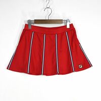 フィラ テニス　スコート　スカート L 赤　紺　白