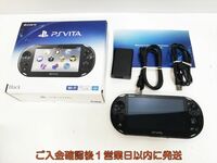 【1円】PSVITA 本体 セット ブラック SONY PlayStation VITA PCH-2000 初期化/動作確認済 箱あり L01-411yk/F3