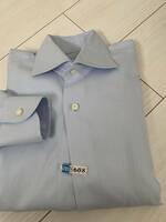 ギローバー　GUY ROVER イタリア製　長袖シャツドレスシャツ　薄い水色　シップス購入