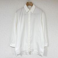 COSMIC WONDER コズミックワンダー TENJIKU LIGHT Organic cotton shirt オーガニックコットン オーバーサイズ シャツ / L / ホワイト