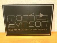 Mark Levinson Madrigal Audio Laboratories プレート