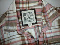 RUEHL 925 ネルシャツ S ルール 925　アバクロ