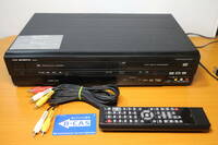 DX BROADTEC　ビデオ一体型DVDレコーダー DXR150V　地デジチューナー内蔵　B-CAS/リモコン付き　DXアンテナ/船井電機　