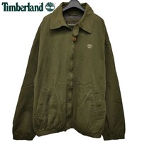 Timberland weathergear/ティンバーランド メンズ コットンジャケット ミリタリージャケット Lサイズ カーキ(緑系) I-3765