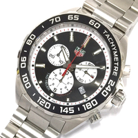 タグホイヤー フォーミュラ1 クロノグラフ クォーツ 腕時計 メンズ CAZ101E ブラック文字盤 付属品あり TAG HEUER