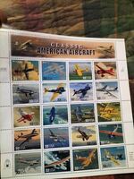 切手　クラシックアメリカの飛行機　１９９６年USA切手　説明は後ろに書いてあります