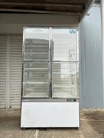 【現地引取のみ/動作確認済】 冷蔵 ショーケース サンヨー SANYO 4面 ガラス SSR-DX560G 412L 2016年式 (SGAW1000966)