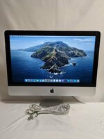 【初期化済】 デスクトップPC Apple iMac (21.5-inch, Late 2013) A1418 MacOS Catalina Core i5 8GB HDD1TB コード付属 / 140(RUHT015019)