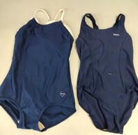 【R178】女子競泳水着　スイムウェア　160㎝とL　2点セット