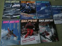 SKI journal 月刊スキージャーナル '79~'80　の7冊