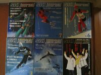 SKI journal 月刊スキージャーナル '80~'81　の8冊(6種類)
