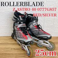 Z ゼット ASTRO 40 0777G857 RED/SILVER 25cm　インラインスケート　ローラースケート