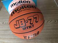バスケットボール 7号 molten モルテン JB 77 MTB7 Deluxe FIBA バスケ　箱あり