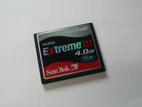 動作保証！SanDisk ExtremeⅢ CFカード 4GB