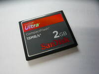 動作保証！SanDisk Ultra CFカード 2GB