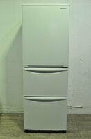 埼玉発B　Panasonic　ノンフロン冷凍冷蔵庫　NR-C343C-W 335L/66kg 2022年製　MM　SK