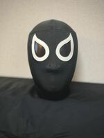 ブラックマン　試合用マスク