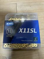 KMC ゴールド x11 sl gold 未使用新品 11sチェーン