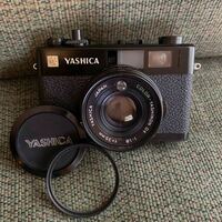 希少！美品！人気のコンパクト軽量YASHICA ELECTRO35CC フィルムカメラのブラック製品済 