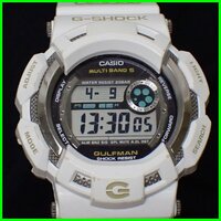 ★CASIO/カシオ G-SHOCK ガルフマン GW-9100K 2007年 国際イルカクジラ会議 ソーラー腕時計/ホワイト/20気圧防水/イルクジ&1029004875