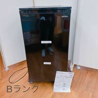 4A060 IRIS OHYAMA アイリスオーヤマ ノンフロン冷蔵庫 冷蔵庫 IUSD-6A-B 2019年製 black ブラック 黒 取説付 