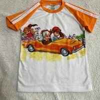 muchacha ムチャチャ ガールズカー半袖Tシャツ サイズM （110~120cm）