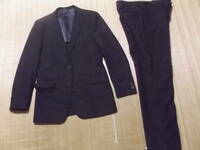 美品　180㎝　ブラックフォーマル礼服喪服　シングルスーツ上下セットアップK5