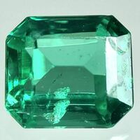 ［天然エメラルド0.257ct］M 約4.0×3.5mmソーティング付 ルース 裸石 宝石 ジュエリー ベリル beryl emerald