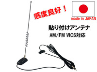 日本製 AM/FM用 VICS対応 カーアンテナ 角度調整可能 スタンダードアンテナ SF-311