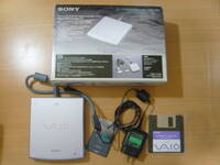 送料無料◆SONY CD-ROMドライブ PCGA-CD5 PCカード 中古作動品