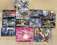 【未組立】Gundam Seed 12体、HG, RG, MG - 運命の対決、インフィニティジャスティス、暁、フォースインパルス、レジェンド
