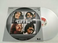 中古【LD】The Beatles Let It Be ビートルズ レット・イット・ビー US版 4508-80 レーザーディスク