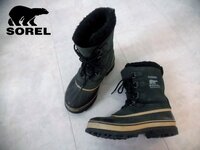 SOREL ソレル/CARIBOU カリブー/NM1000-014/Black Tusk US7（25cm）/スノーブーツ/防寒ブーツ/メンズ