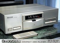 PIONEER PD-T07 ♪パイオニア CDプレーヤー 銘機♪【ケア済／美品】