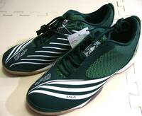 adidas 27.5cm「F10 2007 Sala/サラ」 緑(グリーン)系 /フットサル・サッカーシューズ