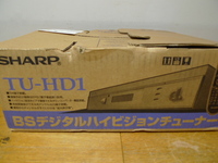 未使用　SHARP TU-HD1 BSデジタルハイビジョンチュ-ナ-　　　元箱・付属品完備　　1００円から