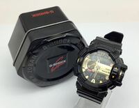 80 稼働品 CASIO カシオ G-SHOCK Gショック GBA-400 G’MIX ジーミックス Bluetooth対応 ブラック 黒 メンズ腕時計 ケース付