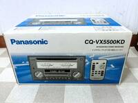 Panasonic CQ-VX5500KD 2DIN CD/MD/FM/AM アナログ オーディオ 希少 最大出力：45Wx4 ・商品が到着してから１ヶ月保証します。