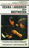 H00021436/VHSビデオ/小沢征爾/マルタ・アルゲリッチ「Ozawa / Algerich Plays Beethoven」