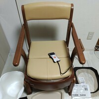 千葉県　未使用 　安寿　 介護用　家具調トイレ 　セレクトR　 自動ラップ