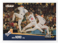 レア！【野茂英雄 ／ Hideo Nomo】1996 Upper Deck Collector's Choice #180 ★ Los Angeles Dodgers ドジャース ★ RC ルーキーカード